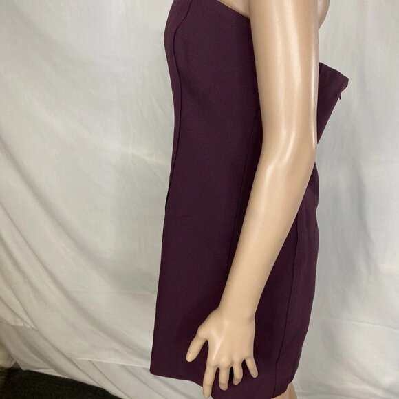 SER.O.YA Poppi Heavy Crepe Strapless Mini Dress – Merlot – Size L – NWT - Picture 5 of 9